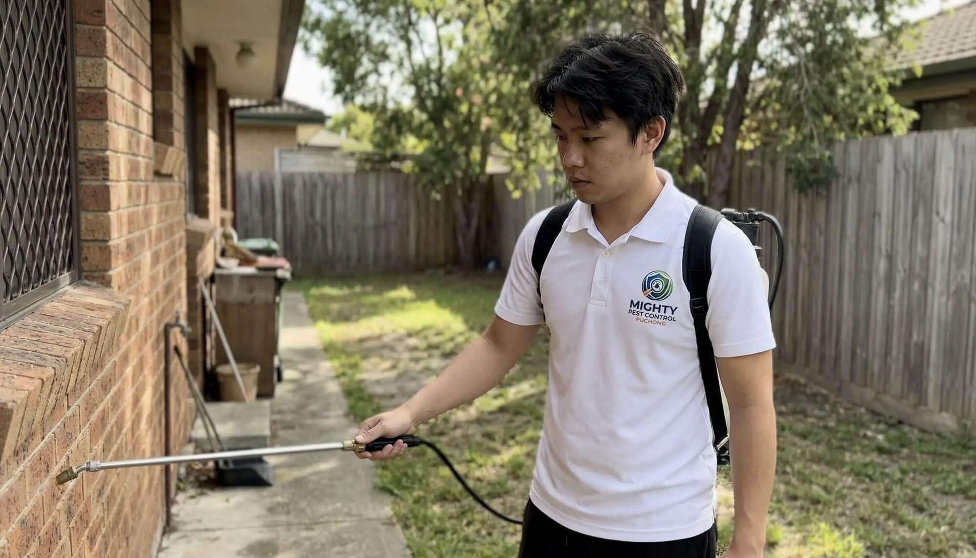 Pest control technician